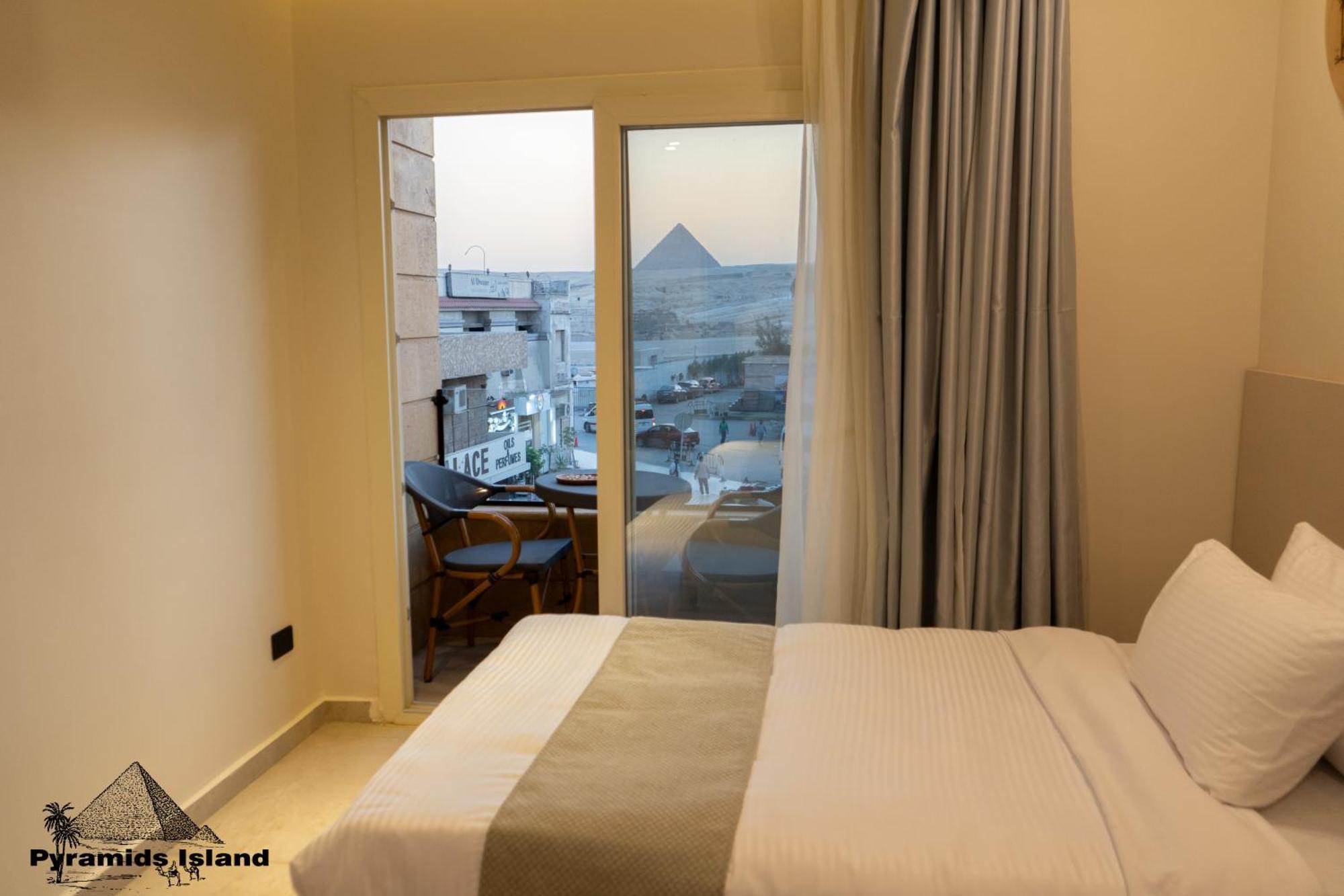 Pyramids Island Bed and Breakfast Kafret el-Gabal Eksteriør billede