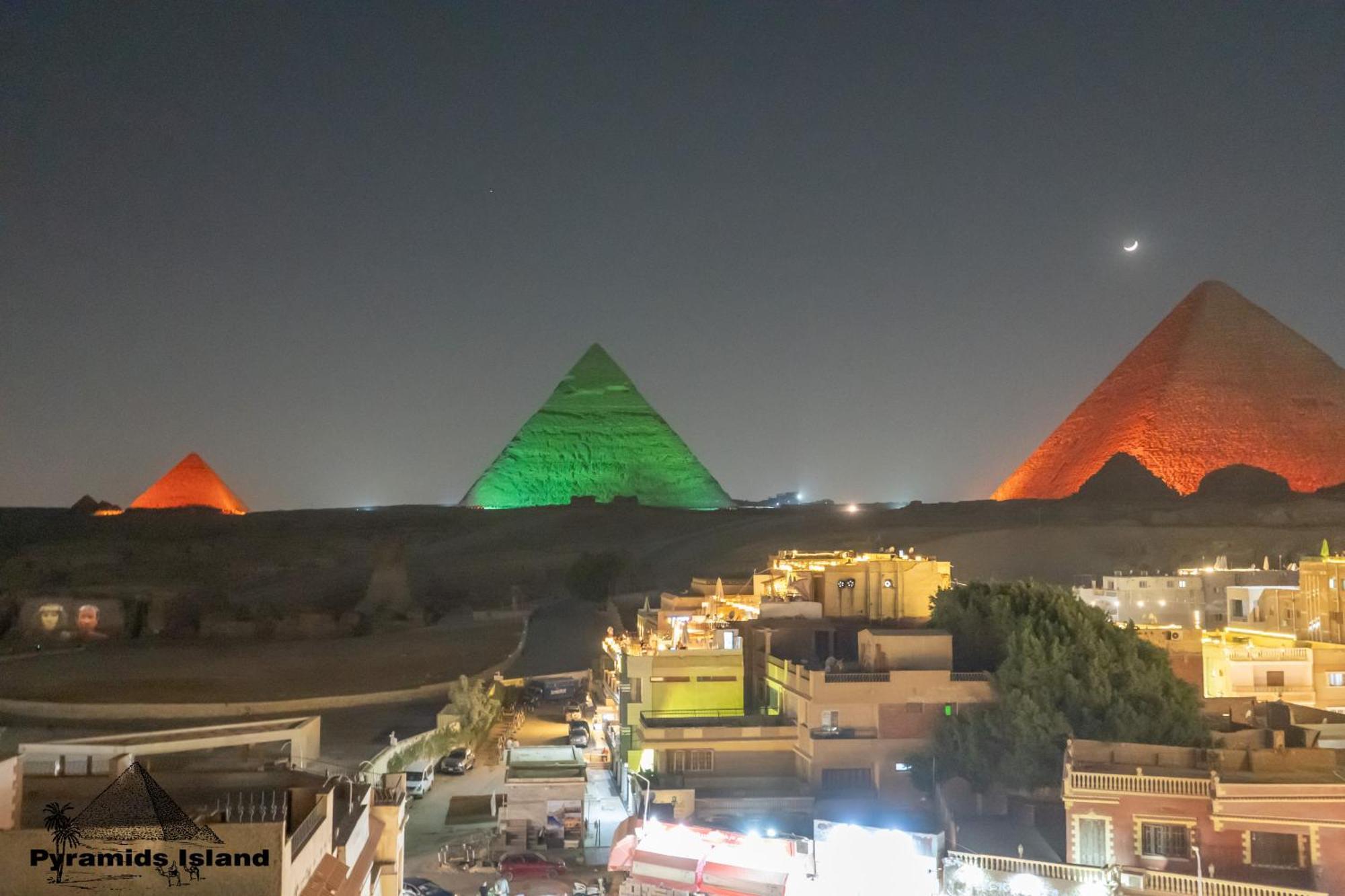 Pyramids Island Bed and Breakfast Kafret el-Gabal Eksteriør billede