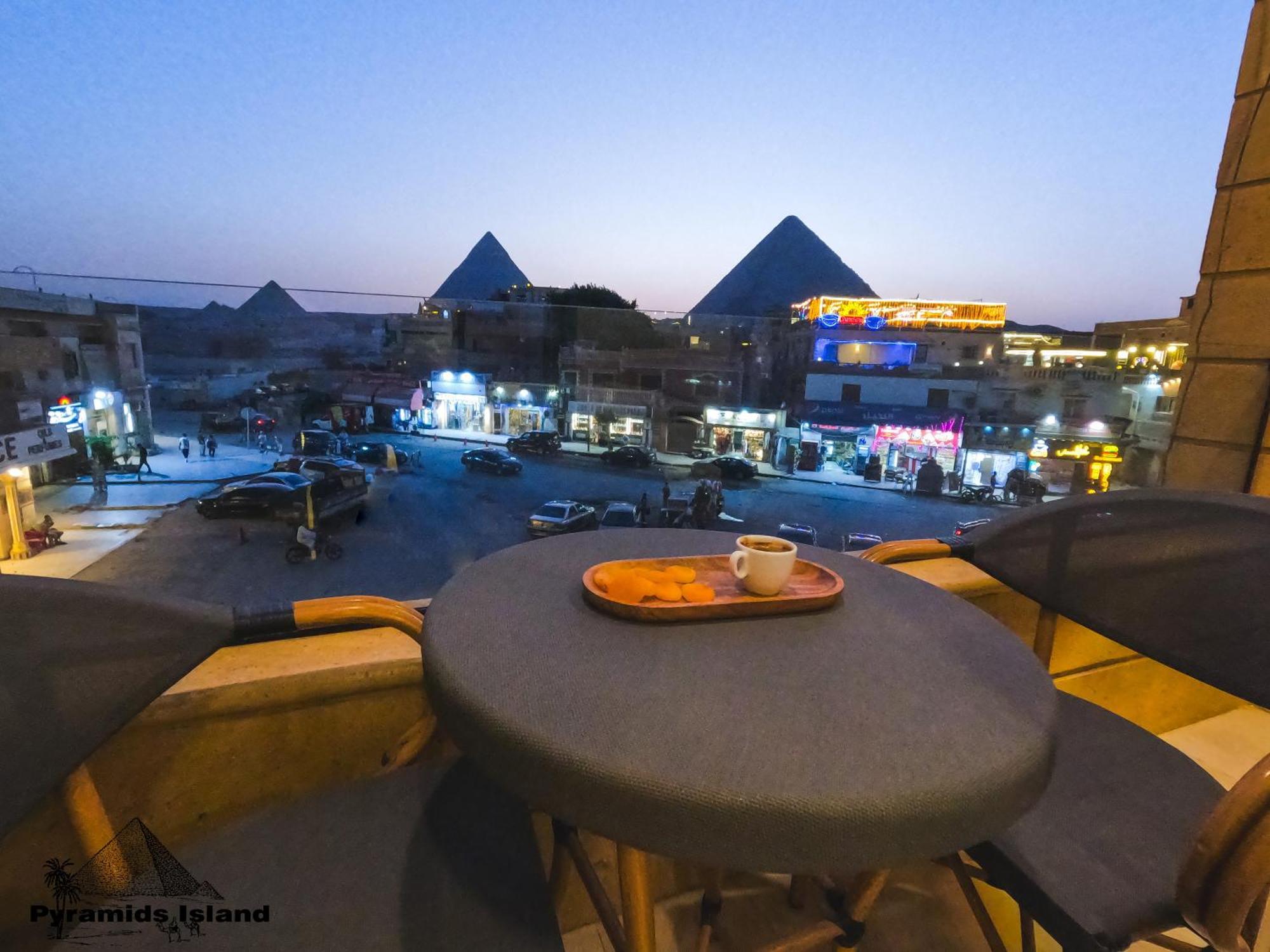 Pyramids Island Bed and Breakfast Kafret el-Gabal Eksteriør billede