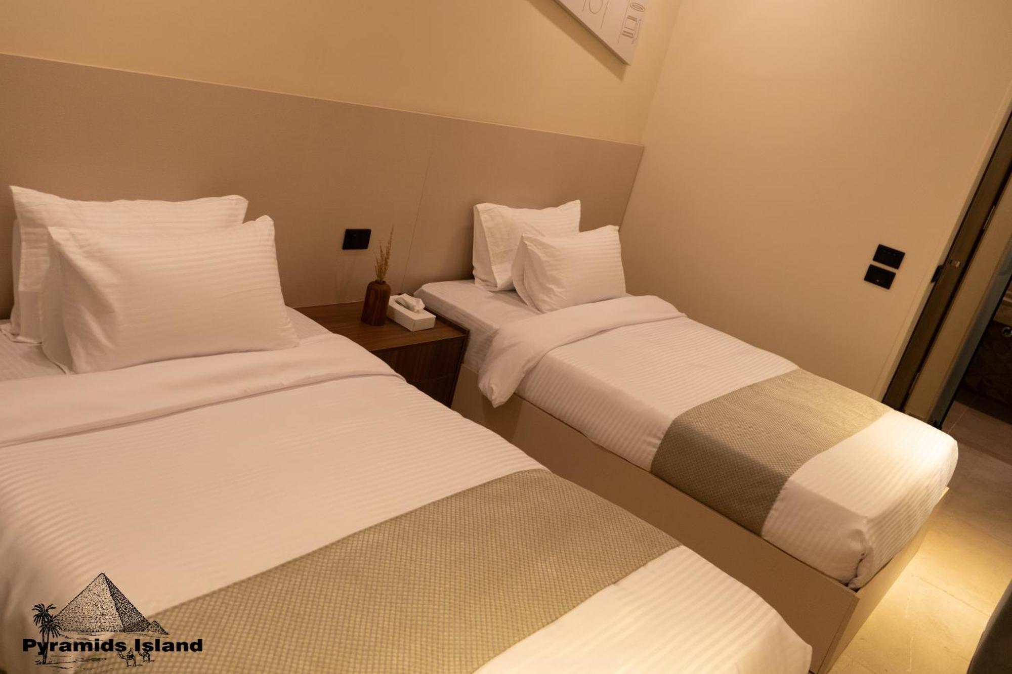 Pyramids Island Bed and Breakfast Kafret el-Gabal Eksteriør billede