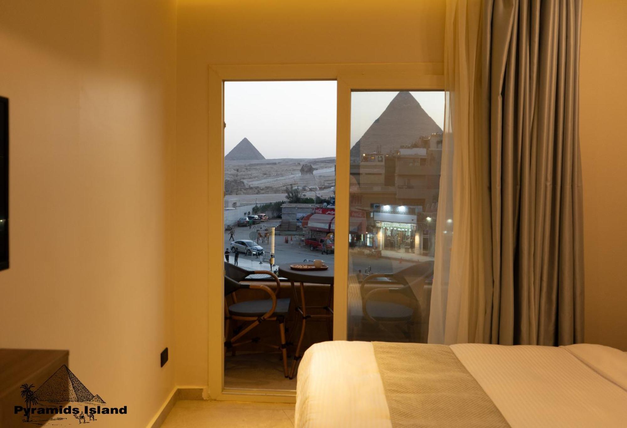 Pyramids Island Bed and Breakfast Kafret el-Gabal Eksteriør billede