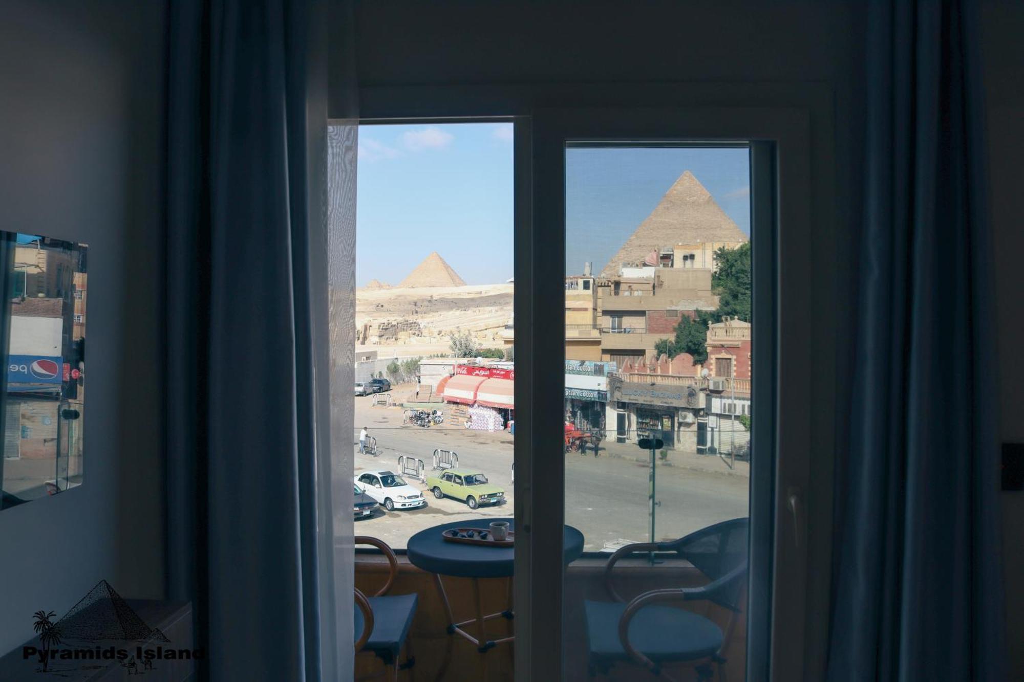 Pyramids Island Bed and Breakfast Kafret el-Gabal Eksteriør billede