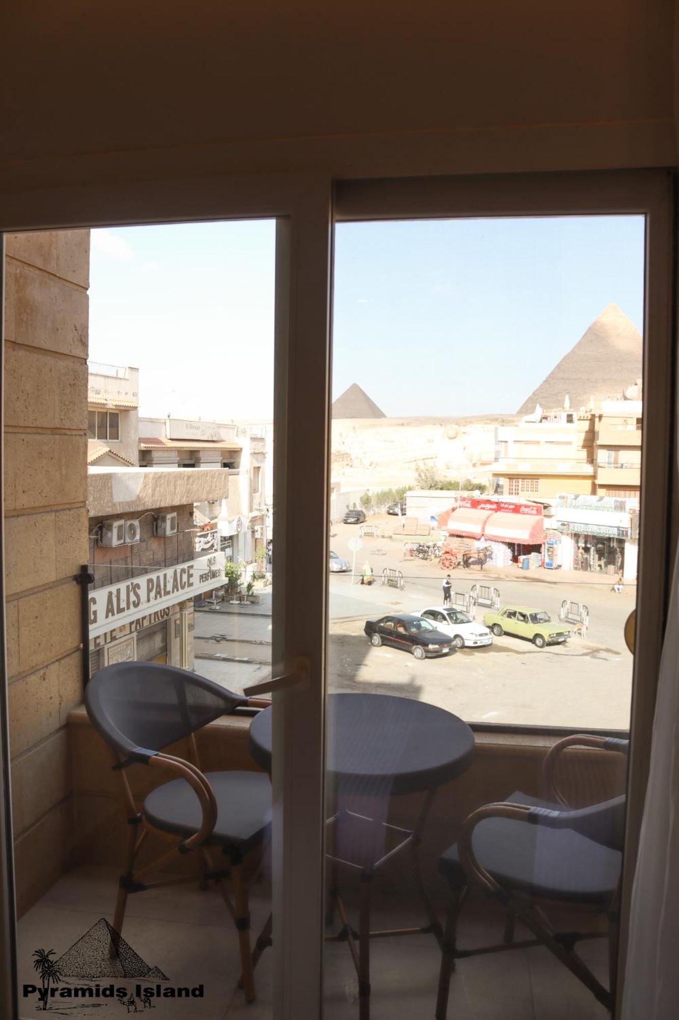 Pyramids Island Bed and Breakfast Kafret el-Gabal Eksteriør billede