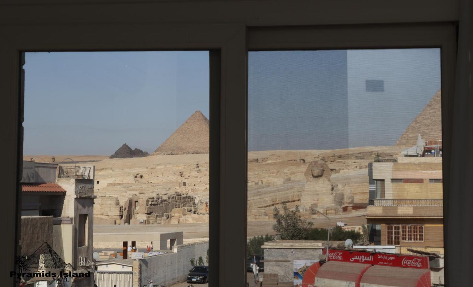 Pyramids Island Bed and Breakfast Kafret el-Gabal Eksteriør billede