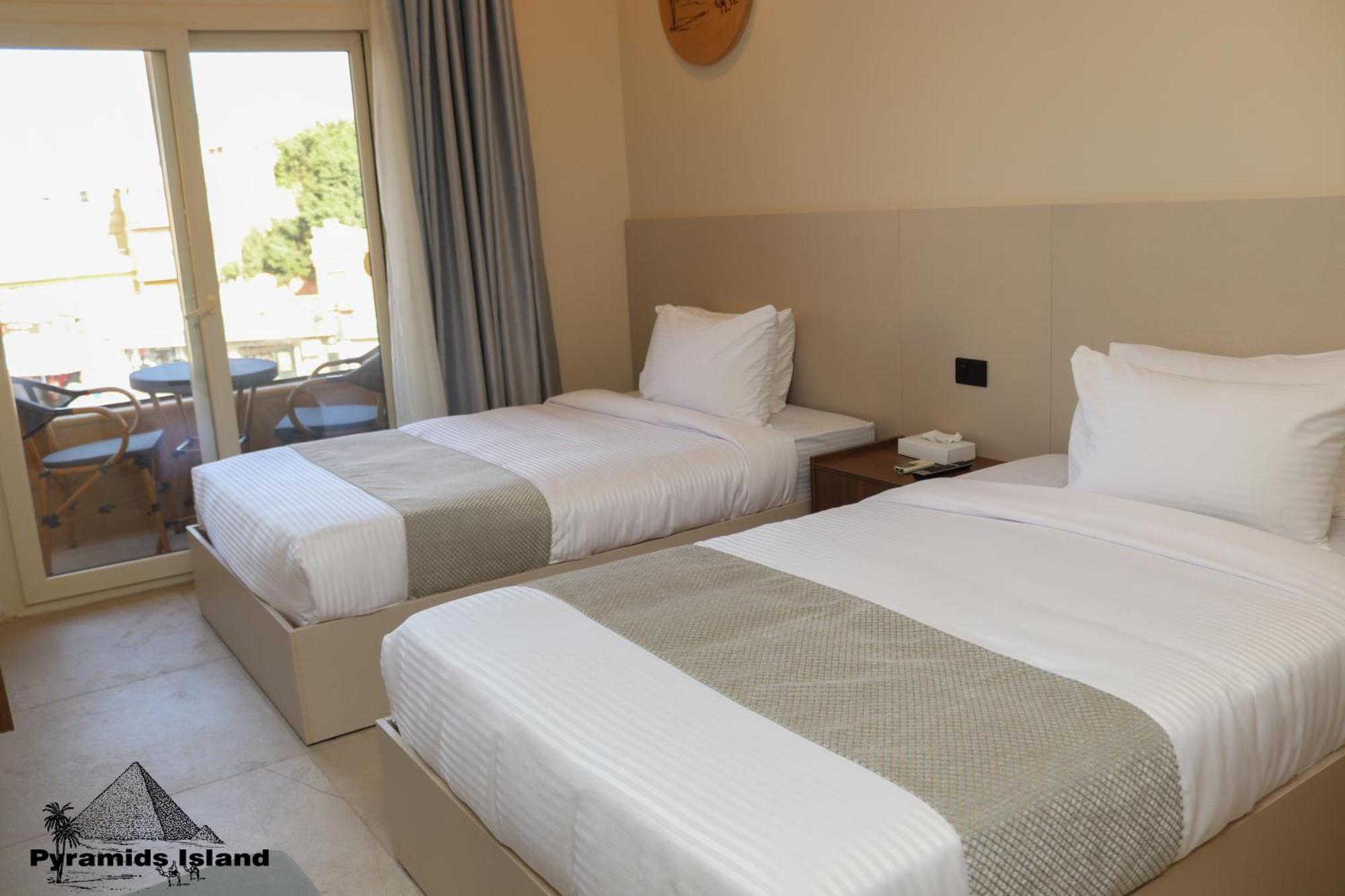 Pyramids Island Bed and Breakfast Kafret el-Gabal Eksteriør billede