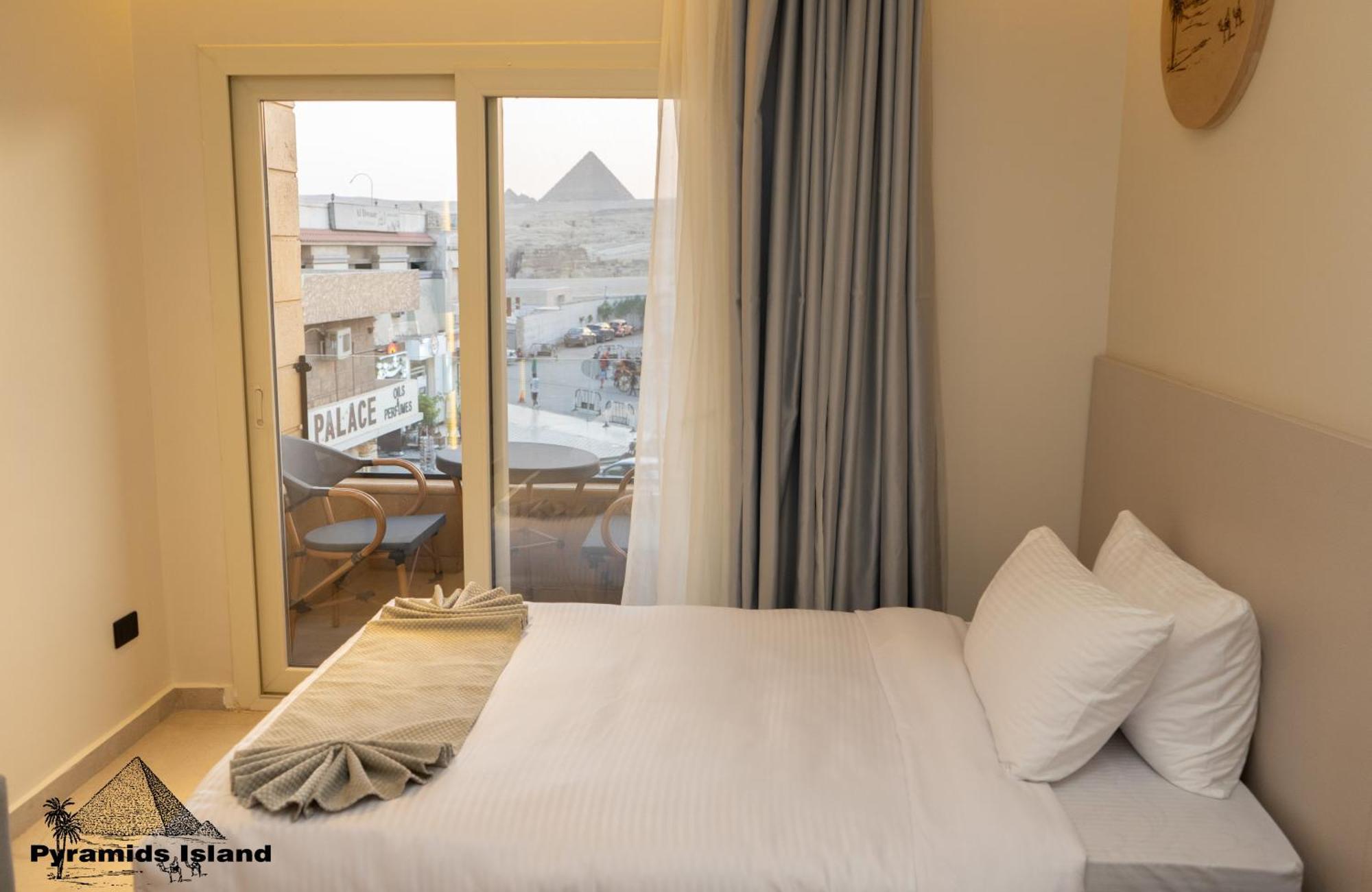 Pyramids Island Bed and Breakfast Kafret el-Gabal Eksteriør billede
