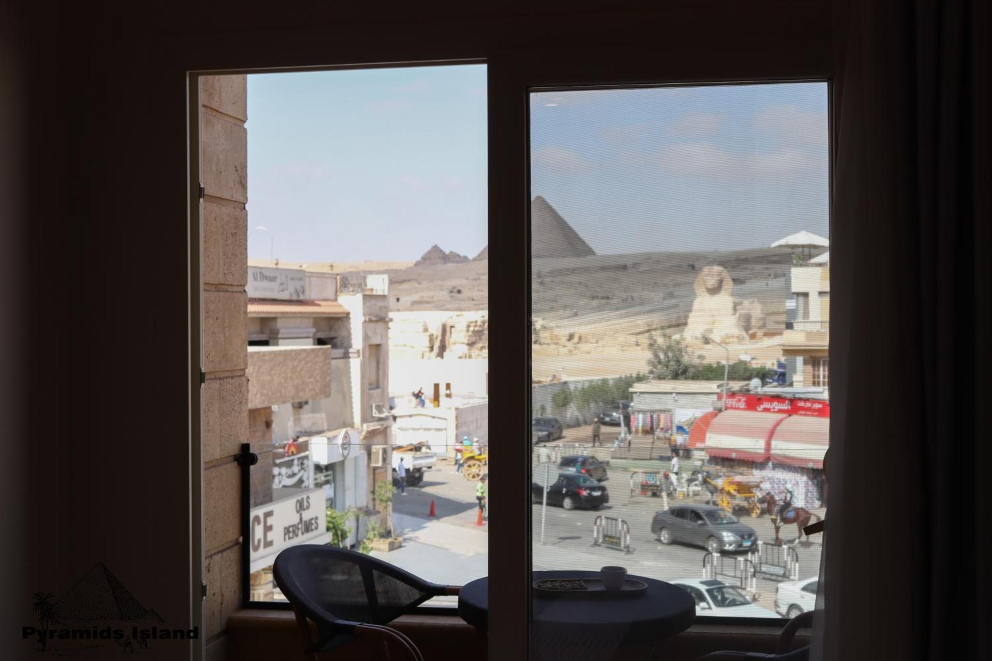 Pyramids Island Bed and Breakfast Kafret el-Gabal Eksteriør billede