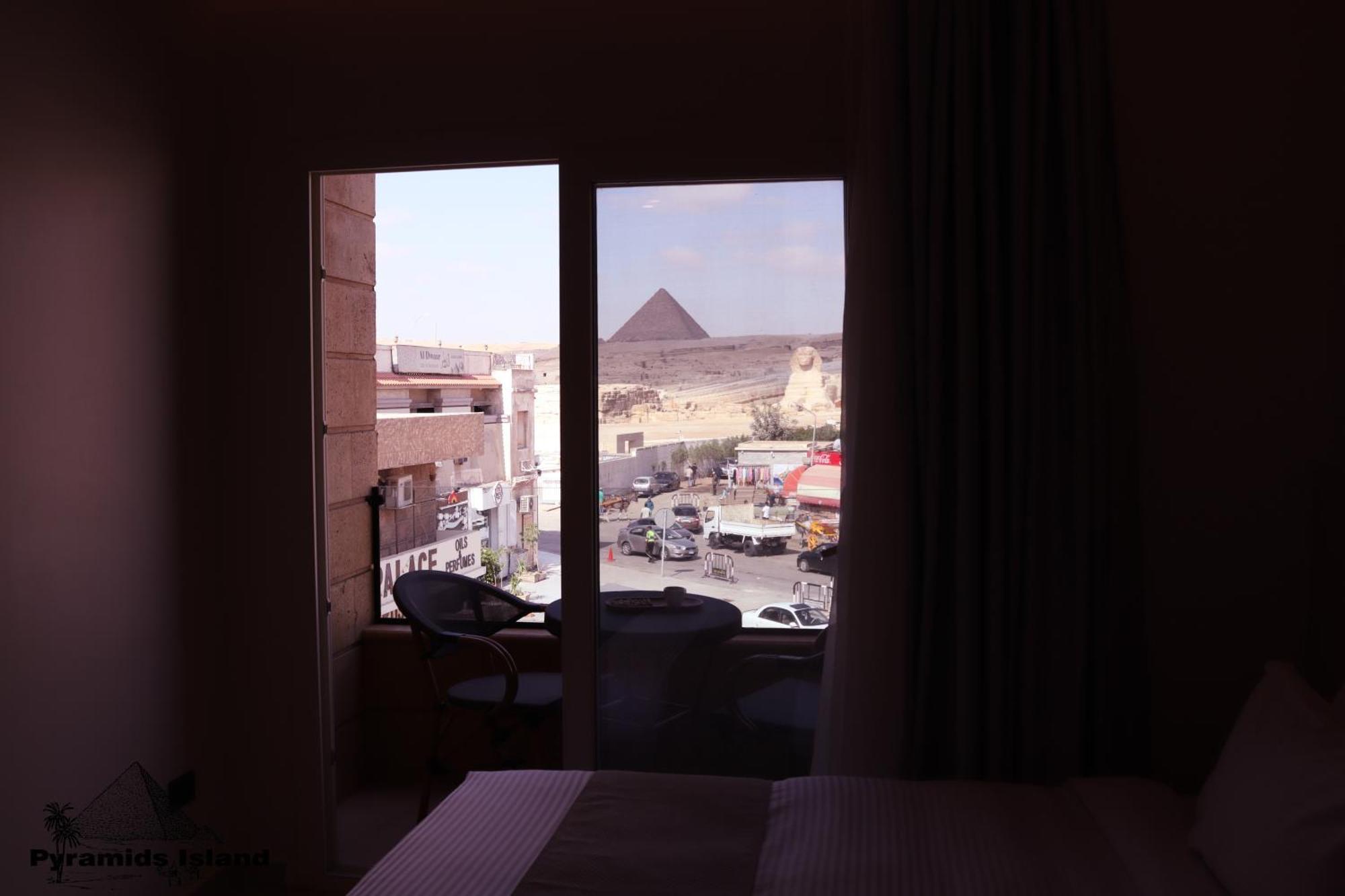 Pyramids Island Bed and Breakfast Kafret el-Gabal Eksteriør billede