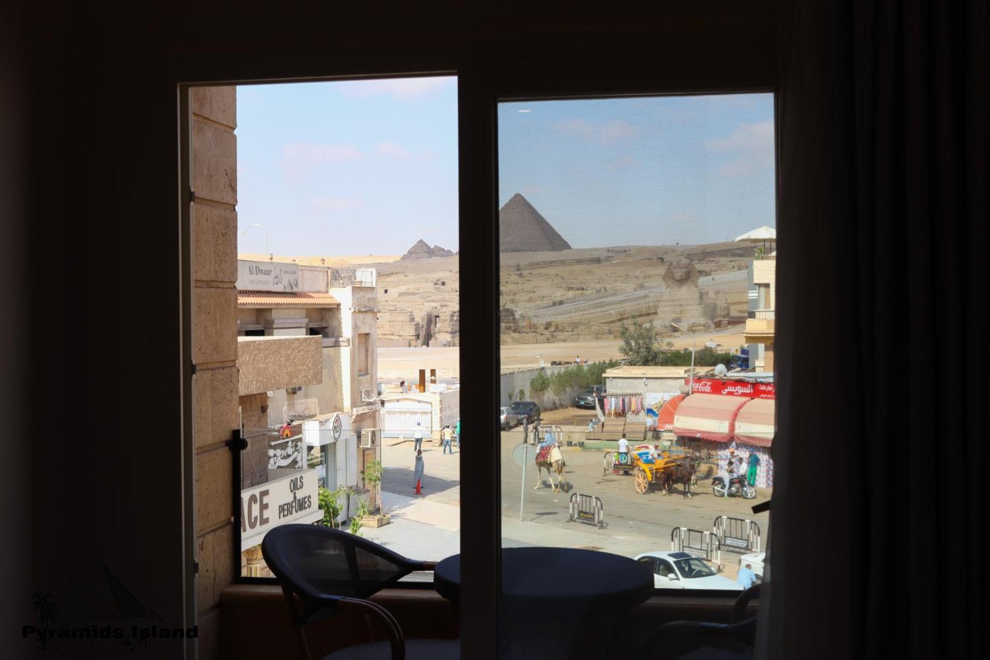 Pyramids Island Bed and Breakfast Kafret el-Gabal Eksteriør billede