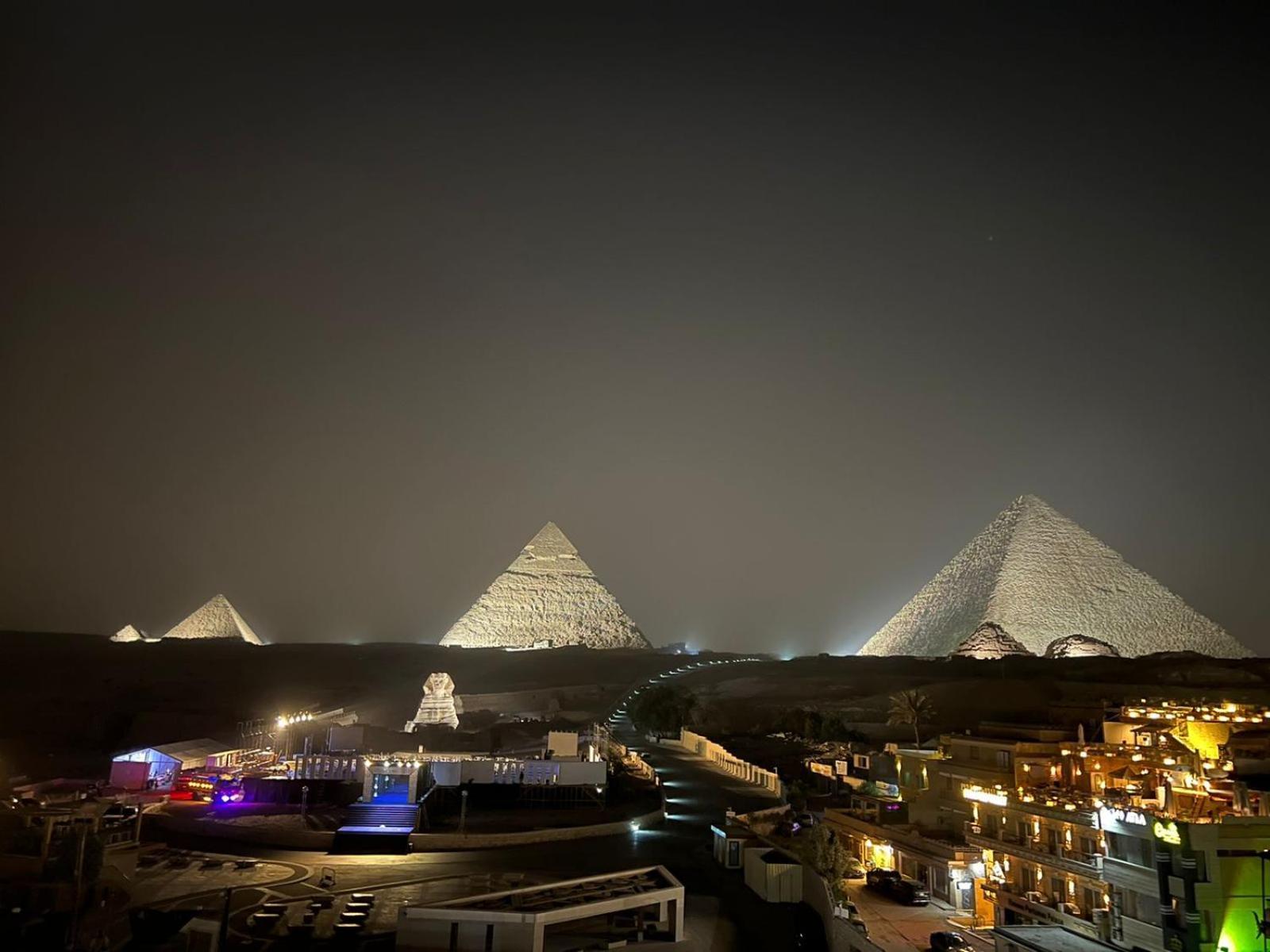 Pyramids Island Bed and Breakfast Kafret el-Gabal Eksteriør billede