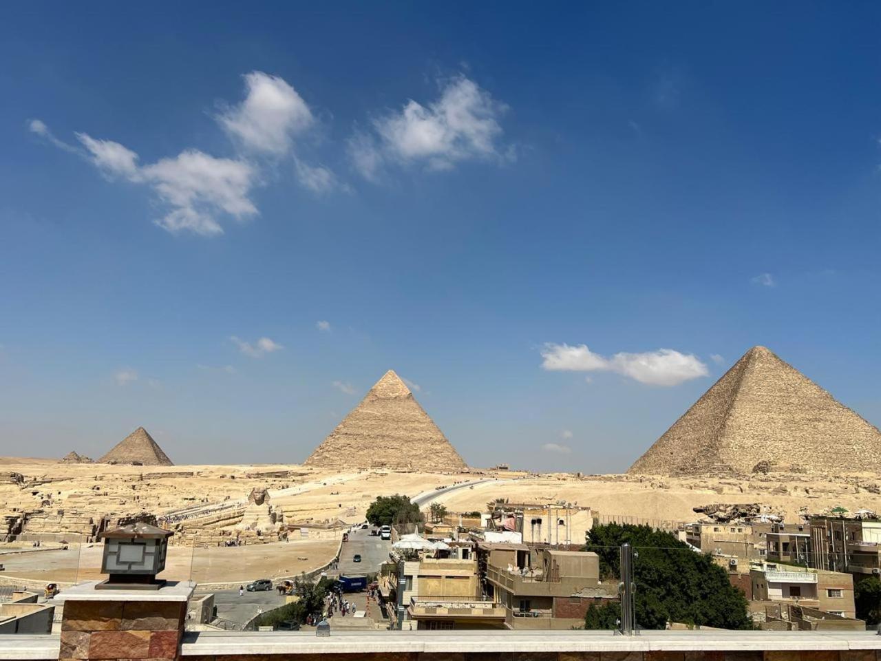Pyramids Island Bed and Breakfast Kafret el-Gabal Eksteriør billede